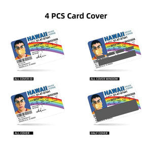 McLovin Hawaii Driver License Design Credit Card Skin Sticker - Fun and Durable Card Cover for Unique Personalization