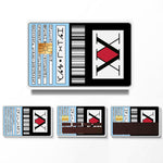 Playing Card Barcode Design Credit Card Skin Sticker - Durable and Stylish Card Cover for Unique Personalization