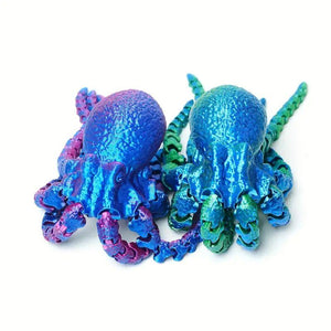 3D printed octopus,Colorful Home Office Accessory, Unique Halloween and Christmas Gift Idea