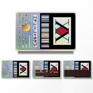 Hunter Customizable Card Skin Sticker - Waterproof, Digital-Printed, Slim Protector for Transportation Card