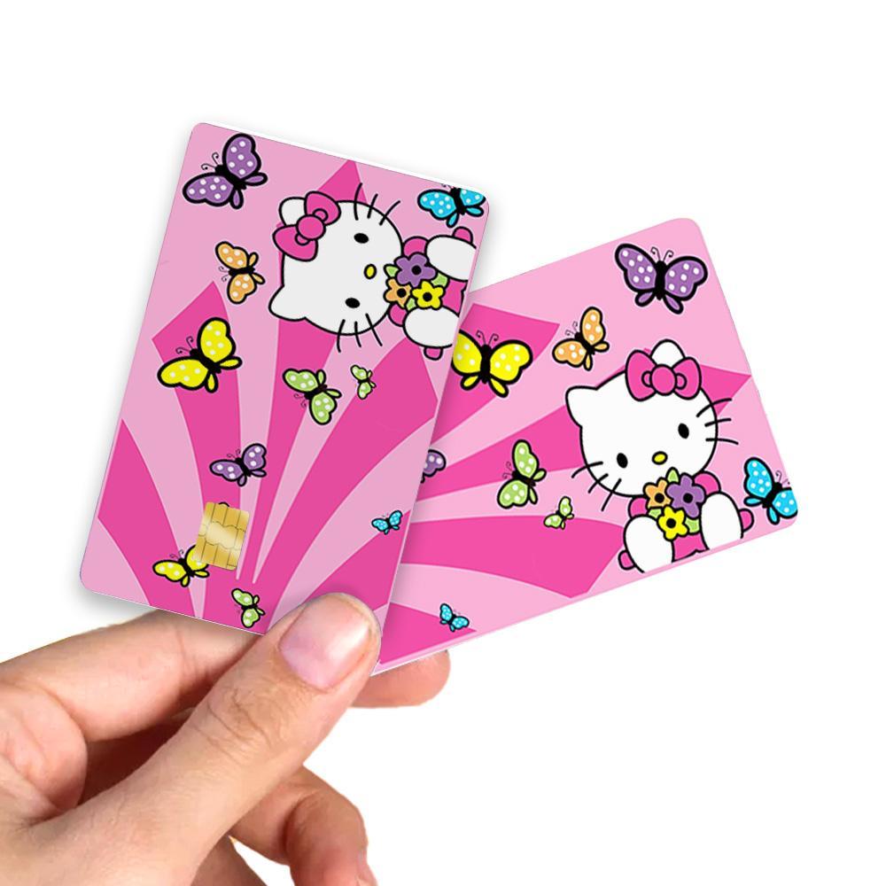 Hello Kitty Butterfly Delight Credit Card Skin - Cute and Durable Cover for Personalization