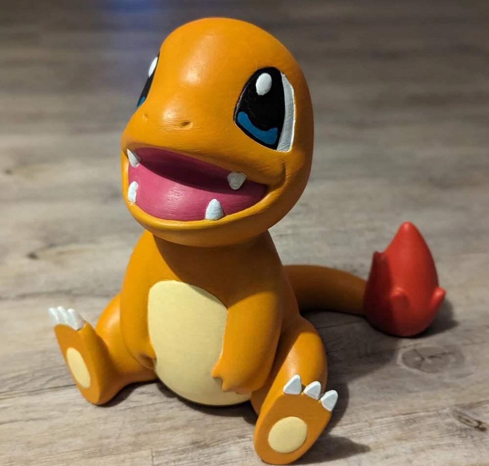 Cute and Collectible 3D-Printed Charmander: Bring Your Favorite Pokemon to Life