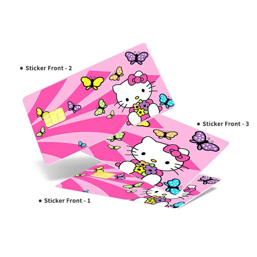 Hello Kitty Butterfly Delight Credit Card Skin - Cute and Durable Cover for Personalization