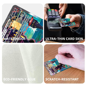 Umbreon VMAX Pokemon Card Credit Card Skin Sticker - Stunning and Durable Card Cover for Pokemon Fans