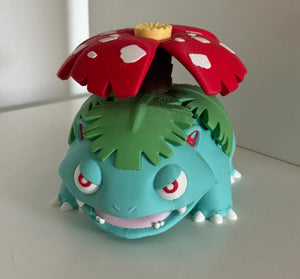 3D-Printed Venusaur: Perfect for Any Pokemon Fan's Display