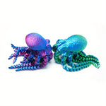 3D printed octopus,Colorful Home Office Accessory, Unique Halloween and Christmas Gift Idea