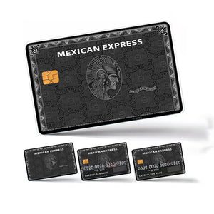 Mexican Express Black Credit/Debit/Ebt Skin Cover Decal Sticker