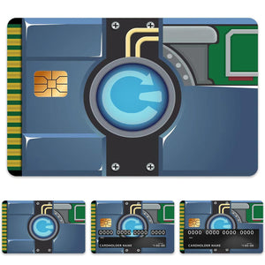 Reboot Card Fortnit Design Credit Card Skin Sticker - Sleek and Durable Card Cover for Modern Personalization