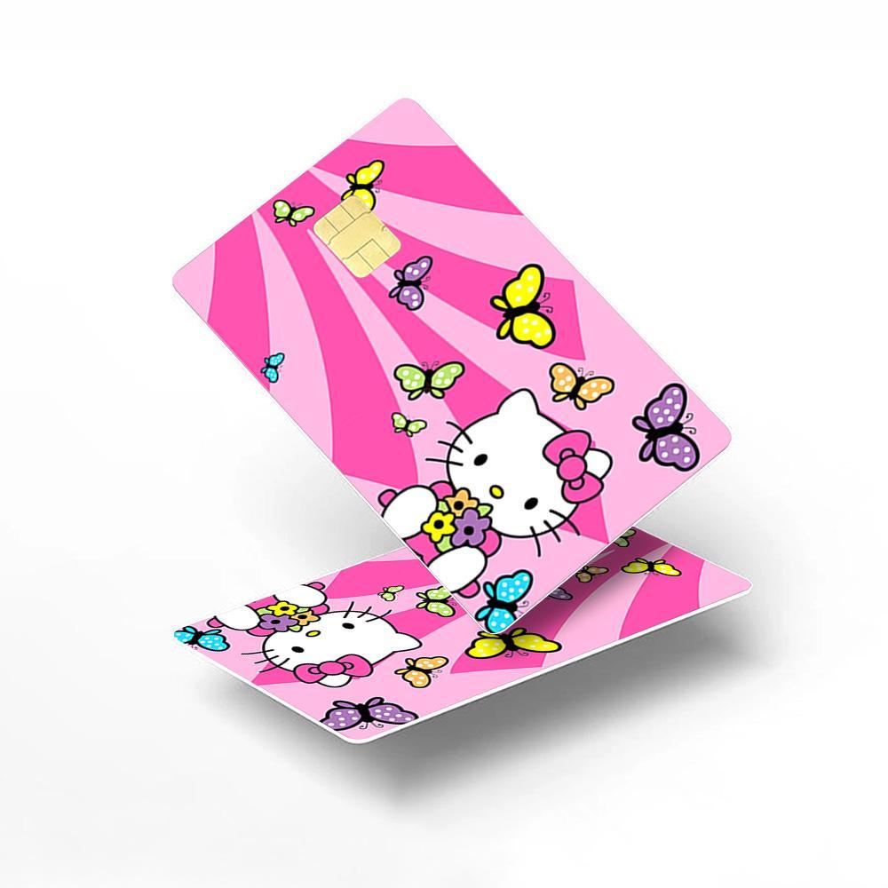 Hello Kitty Butterfly Delight Credit Card Skin - Cute and Durable Cover for Personalization