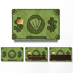 Green Dollar Sign Credit Card Skin Sticker - Premium Protective and Customizable Card Cover