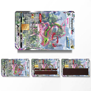 Pokemon Card Credit Card Skin Sticker - Classic and Durable Card Cover for Pokemon Enthusiasts