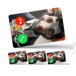 Mouse Businessman Is Calling Credit Card Skin - Quirky and Durable Fun Card Cover