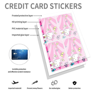 Hello Kitty Butterfly Delight Credit Card Skin - Cute and Durable Cover for Personalization