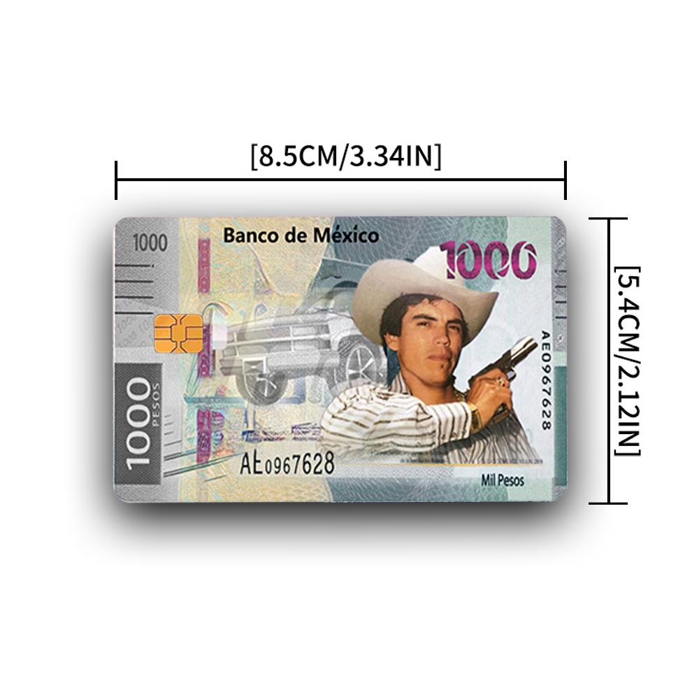 Chalino Sanchez Peso Sticker for Debit/Credit/Ebt Cards