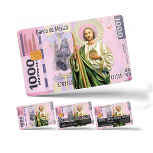 San Judas 1000 Billete Debit Card Sticker